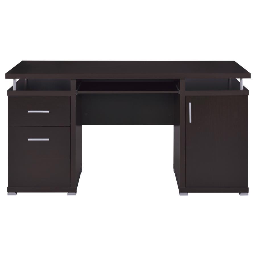 Coaster Fine Furniture Tracy - 2-Drawer Office Computer Desk | Meri Furniture