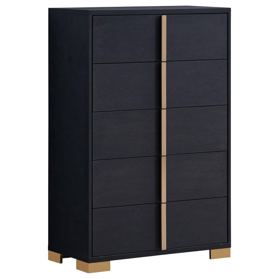 Coaster Fine Furniture Marceline - 5-Drawer Bedroom Chest | Meri Furniture