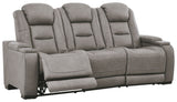 Ashley Furniture The Man-Den - Power Reclining Sofa | Meri Furniture