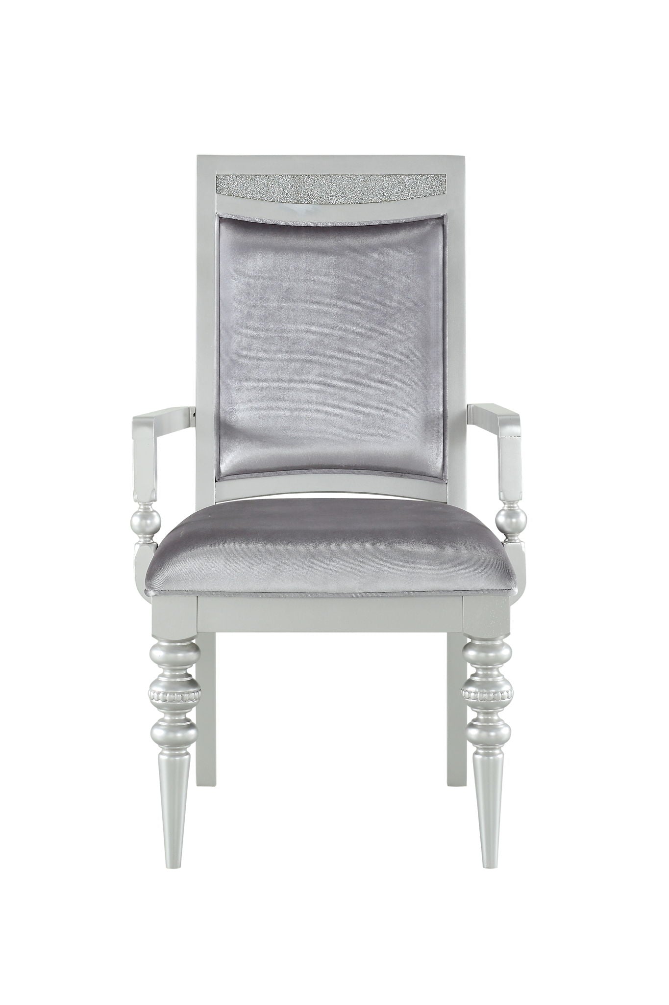 Maverick - Arm Chair (Set of 2) - Silver