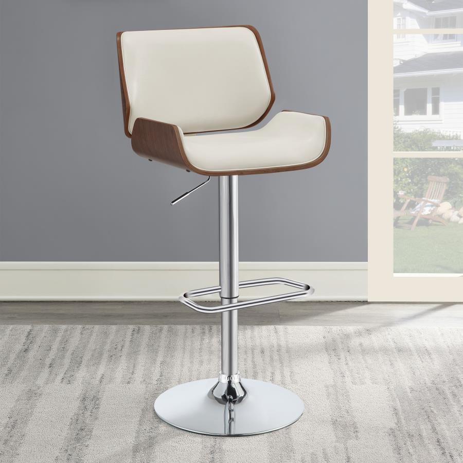 Coaster Fine Furniture Folsom - Upholstered Adjustable Bar Stool | Meri Furniture
