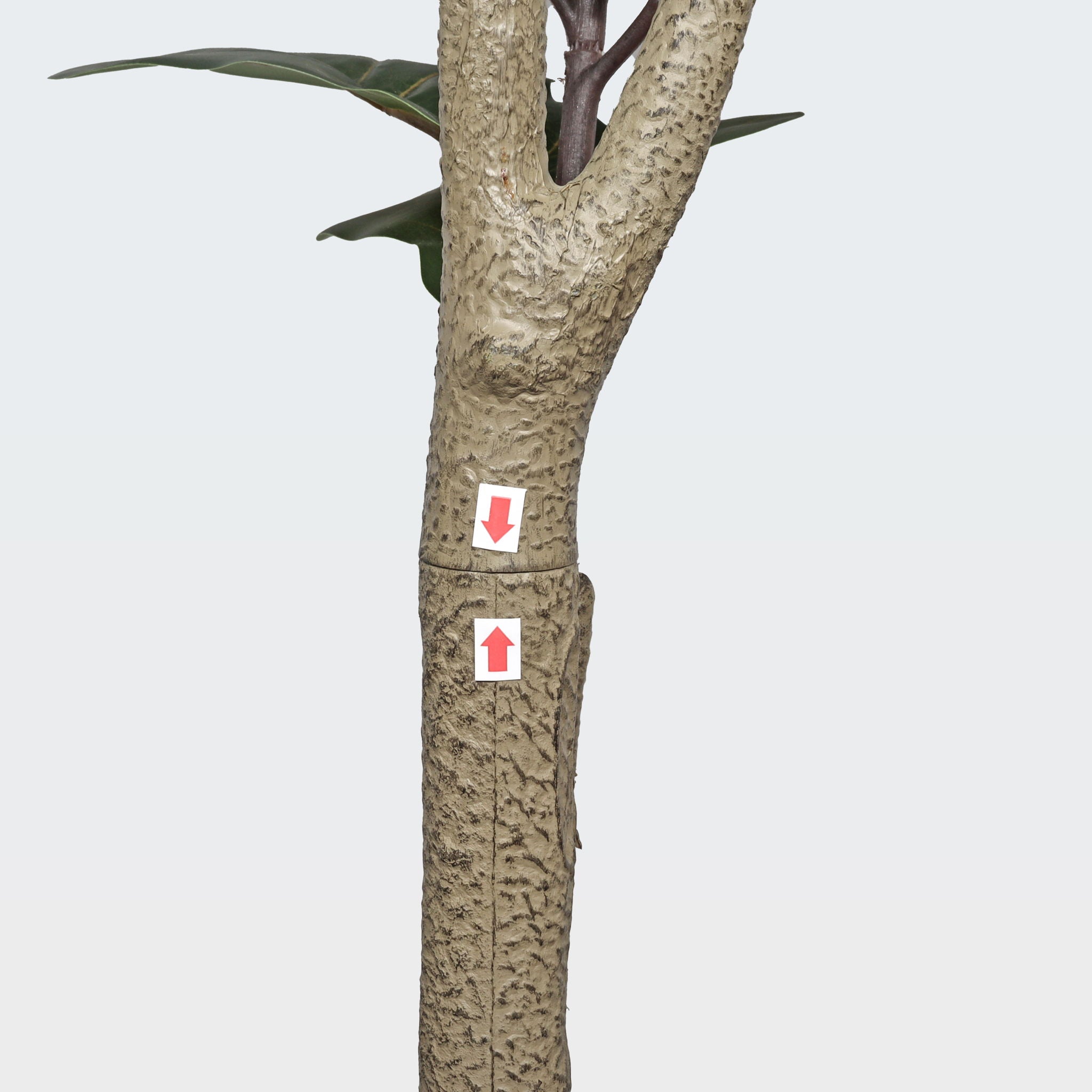 6Ft Real Touch Fake Fiddle Leaf Fig Tree In Pot, Indoor Decor For Home - Green Leaves