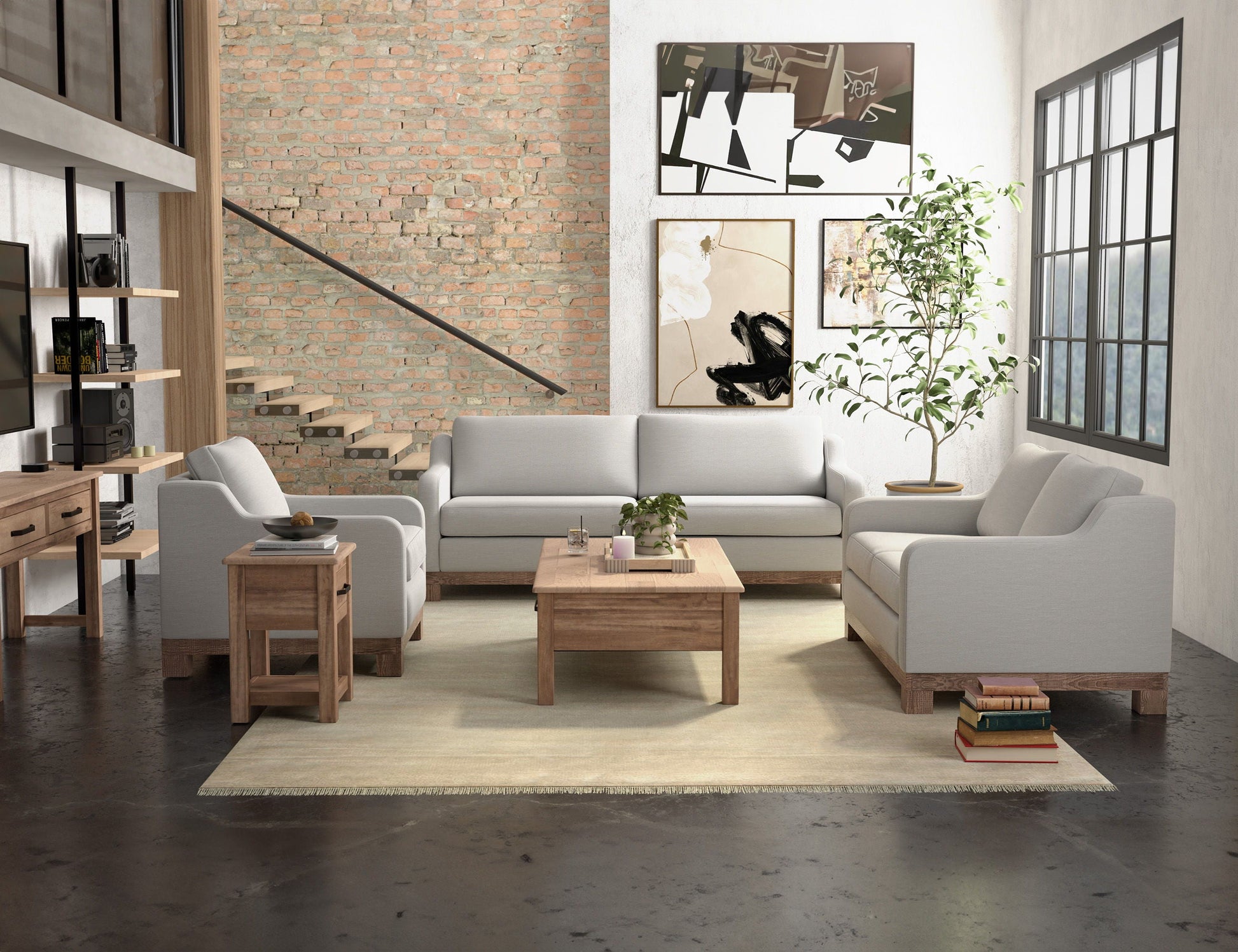 International Furniture Direct Samba - Sofa - Fabric | Meri Furniture