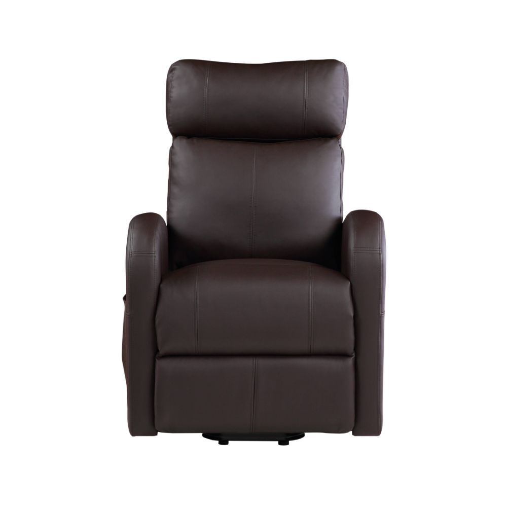 ACME The Ricardo lift recliner is a wonderful addition to your home. It is easy to operate and features a smooth lift and recline. The side pocket holds the two-button wired controller in place so you'll never lose track of it. | Meri Furniture
