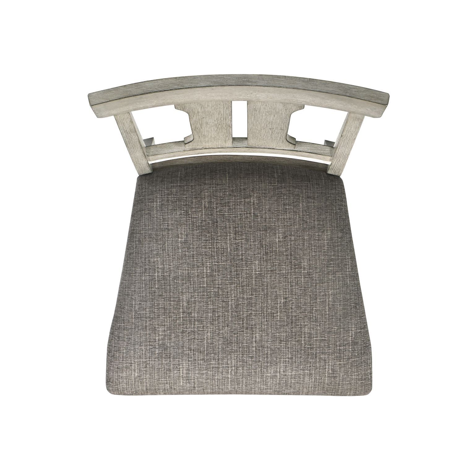 Hallendale - Splat Back Side Chair - Gravel Wash
