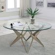 Furniture of America Alvise - Coffee Table - Champagne | Meri Furniture