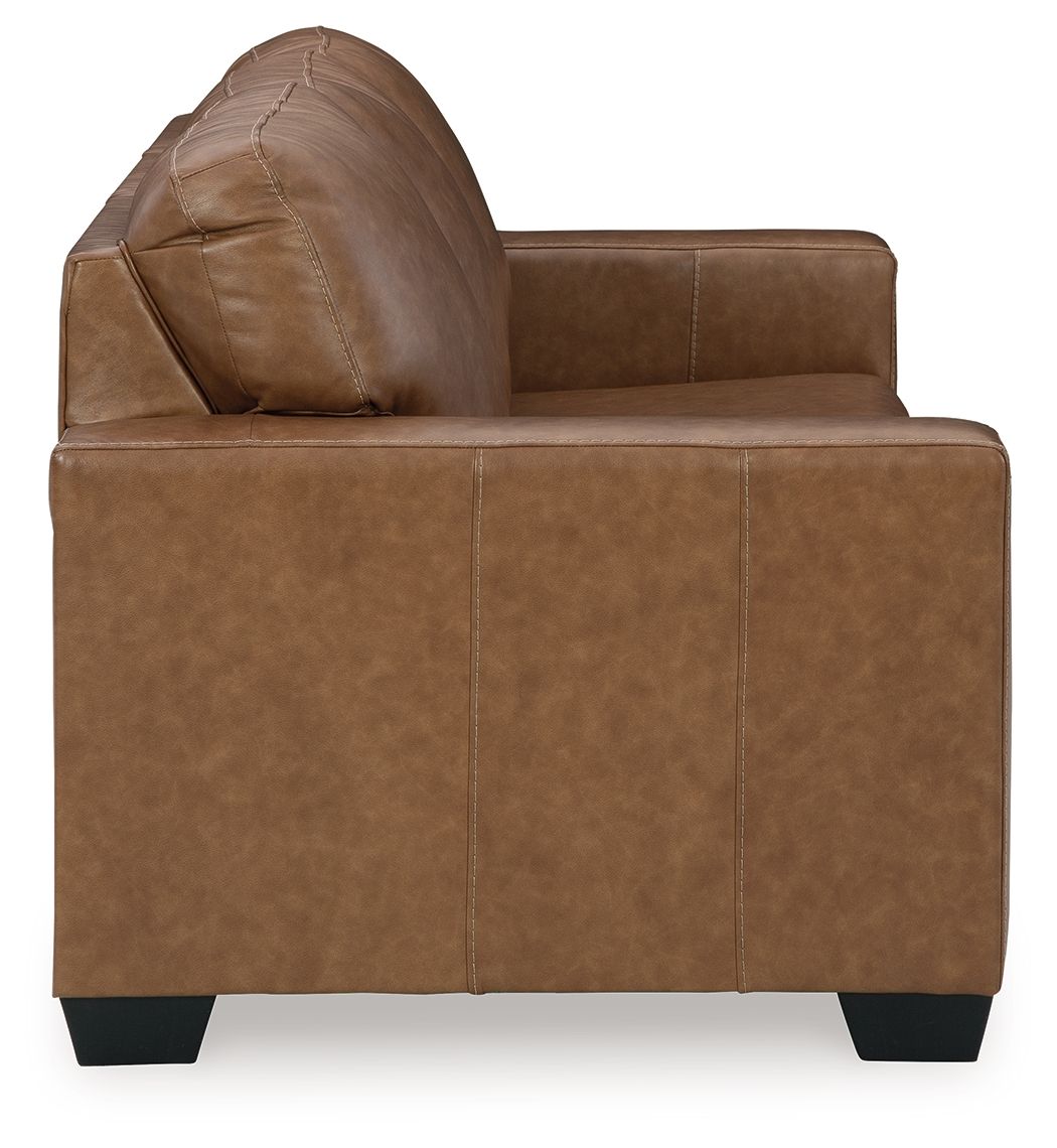 Signature Design by Ashley® Bolsena - Caramel - Sofa | Meri Furniture