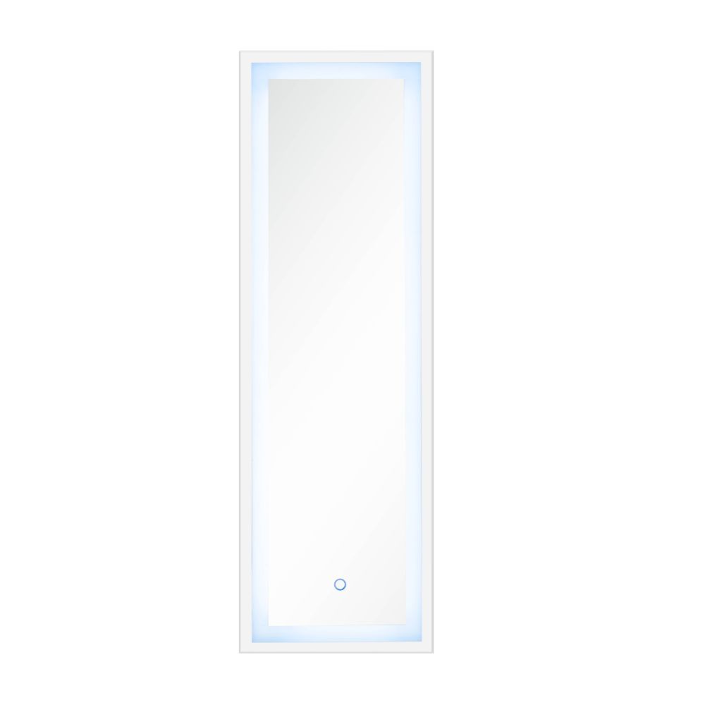 ACME Nyoka - Floor Mirror - Mirrored | Meri Furniture