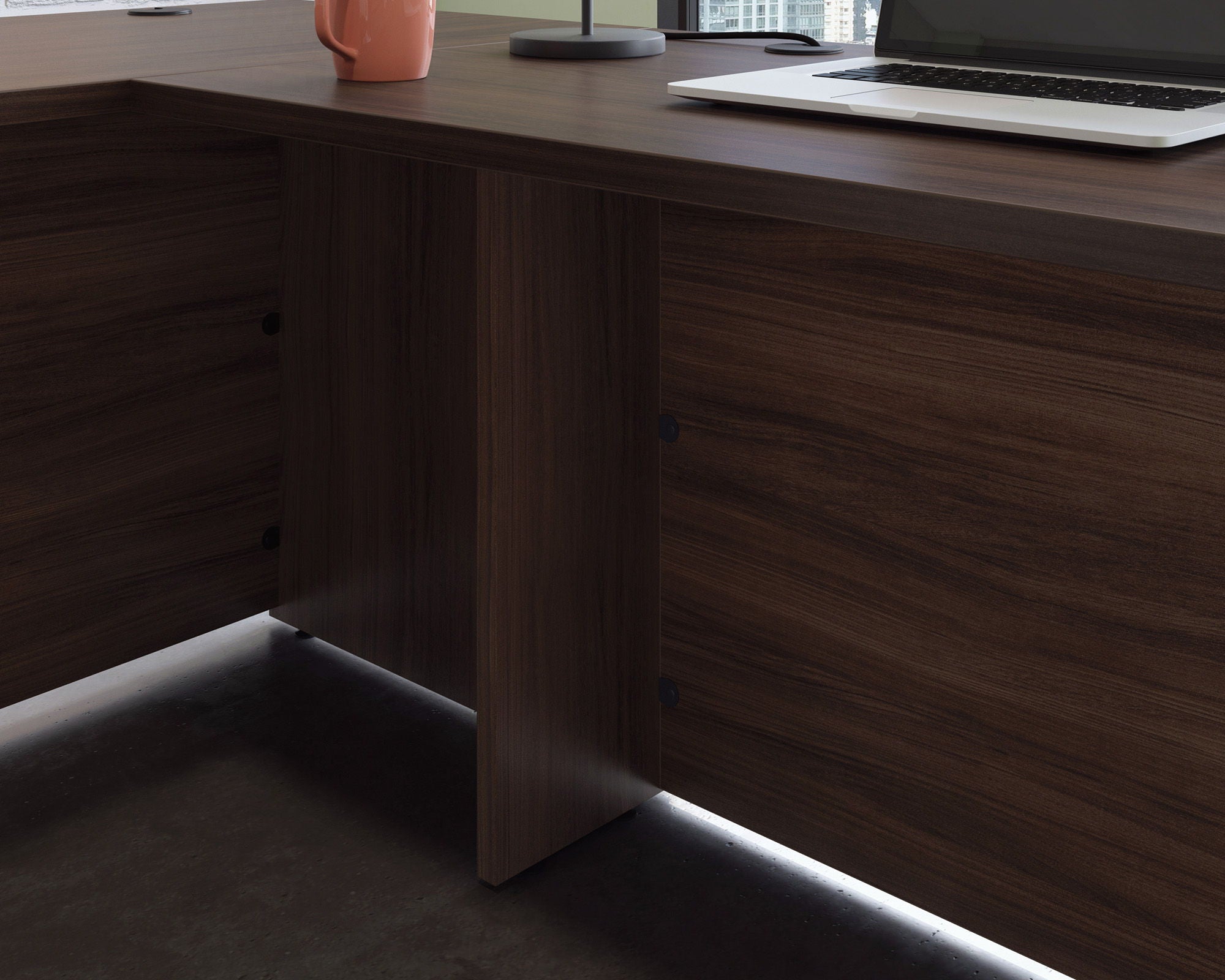 Commercial Desk 48" x 24" in Noble Elm