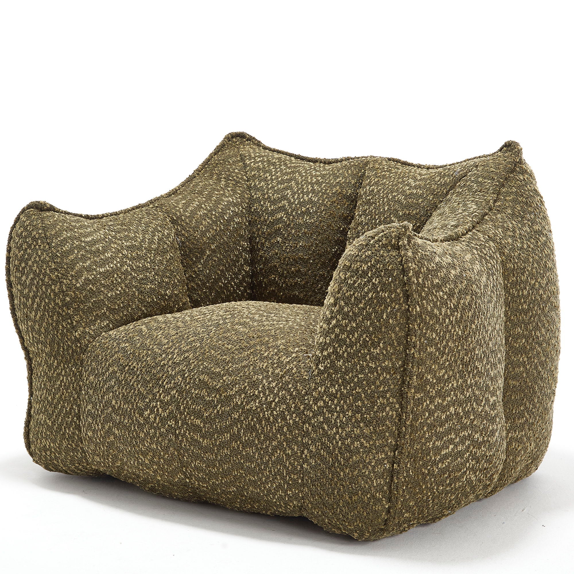 Comfortable Chenille Sofa Chairs With Highly Resilient Foam For Living Rooms And Bedrooms