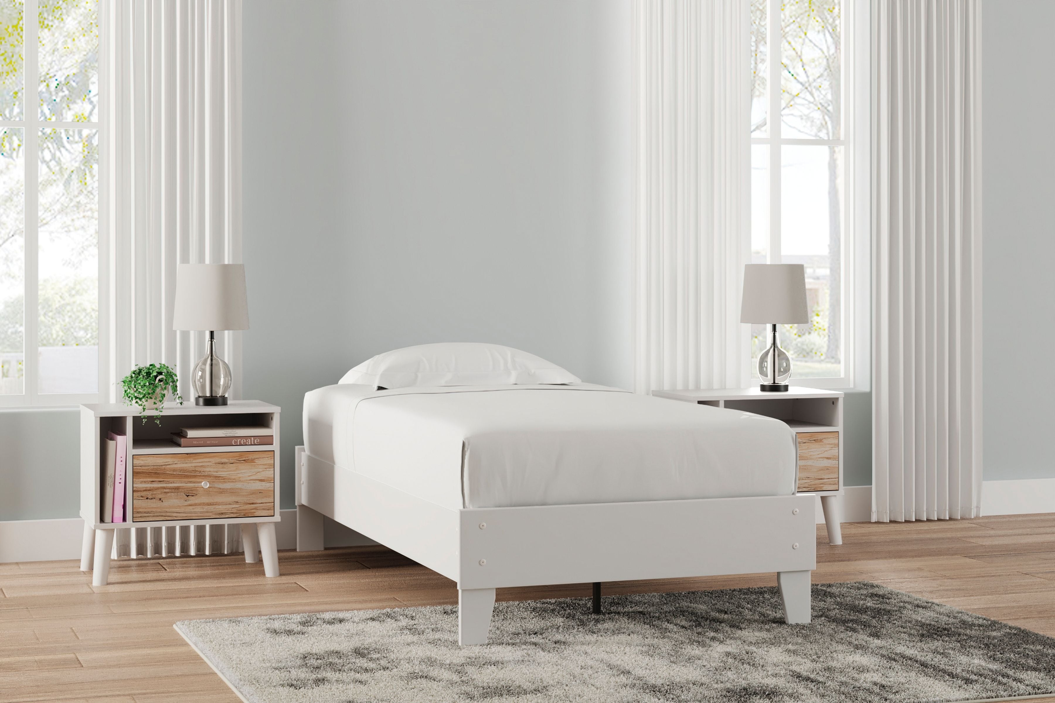 Ashley Furniture Piperton - Platform Bed | Meri Furniture