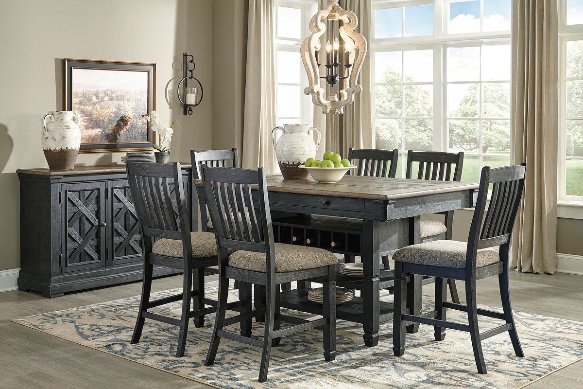 Signature Design by Ashley® Tyler Creek - Counter Height Table Set | Meri Furniture