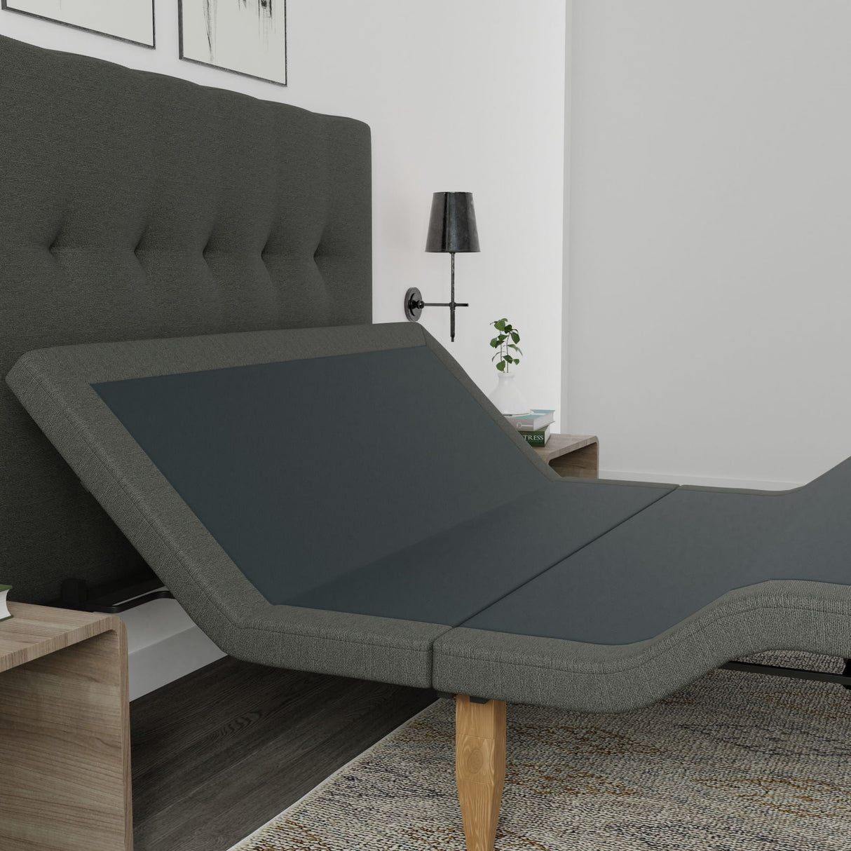 Sam - Adjustable Base With Headboard