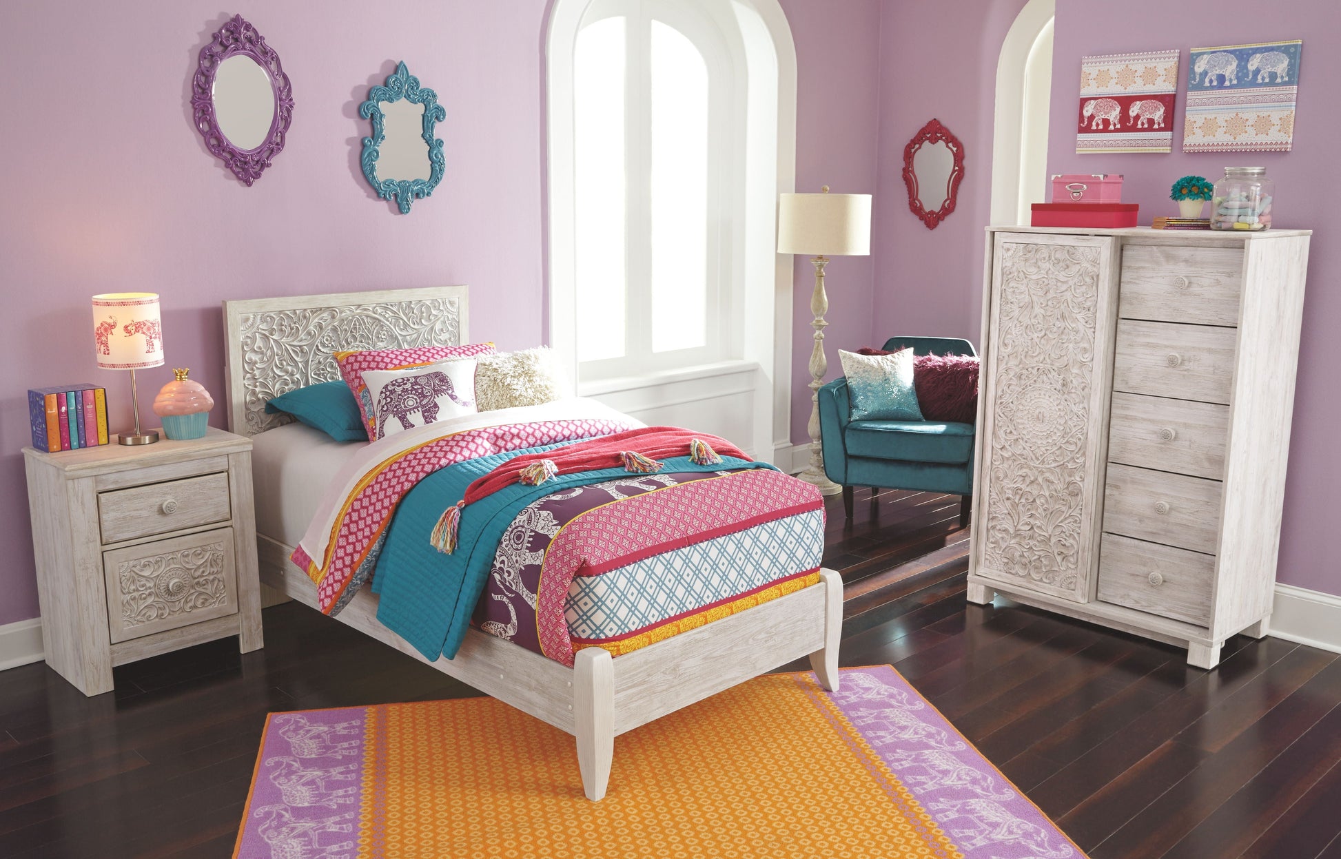 Signature Design by Ashley® Paxberry - Panel Bed | Meri Furniture