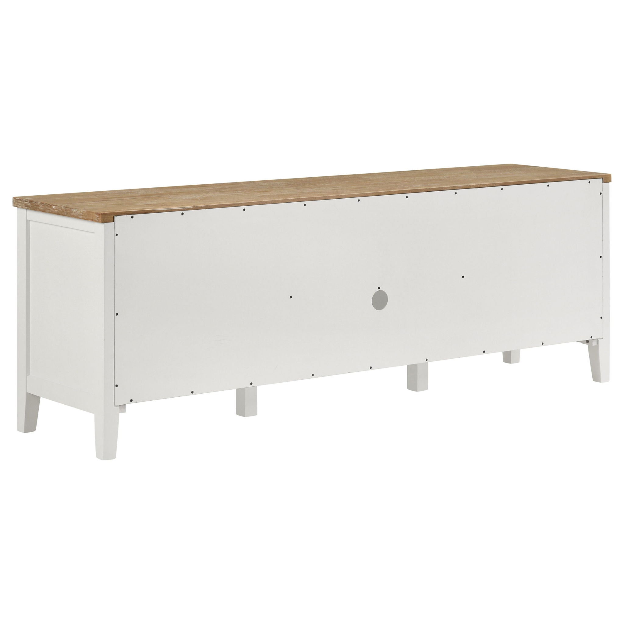 Evanston - 2 Door Stand - White