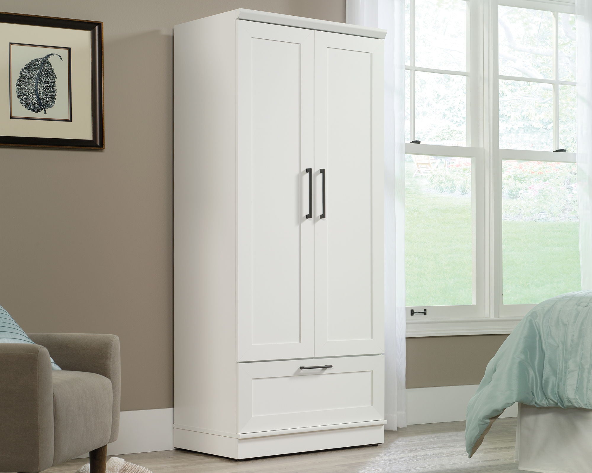 Wardrobe/Storage Cabinet Soft White