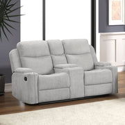Galya - Motion Sofa - Light Gray Chenille