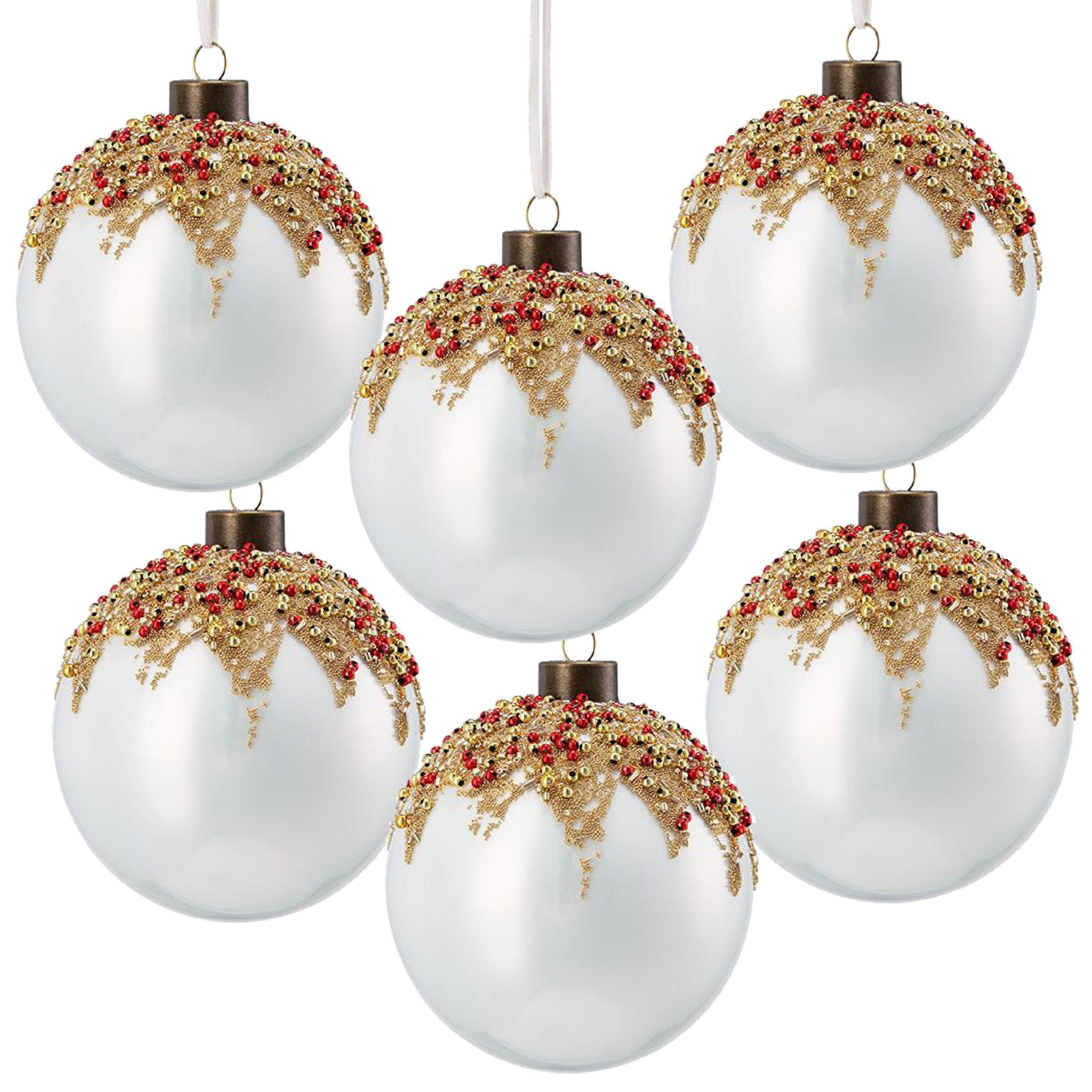 Christmas Ball Ornaments, Decorative Hanging Ball Christmas Tree Ornaments For Holiday Party Decorations