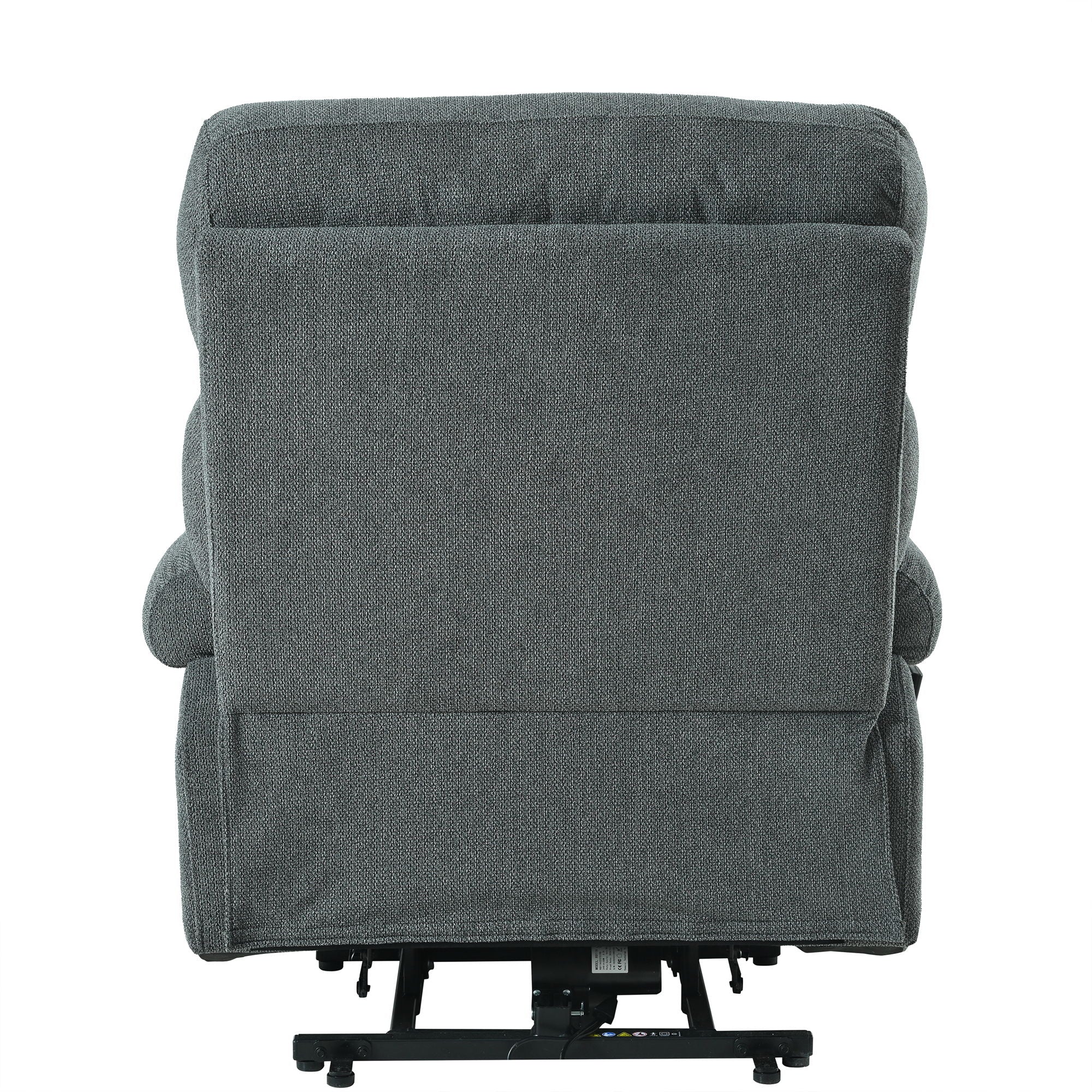 Oversized Power Lift Recliner Chai With Remote Control, Side Pocket, Spacious Seat