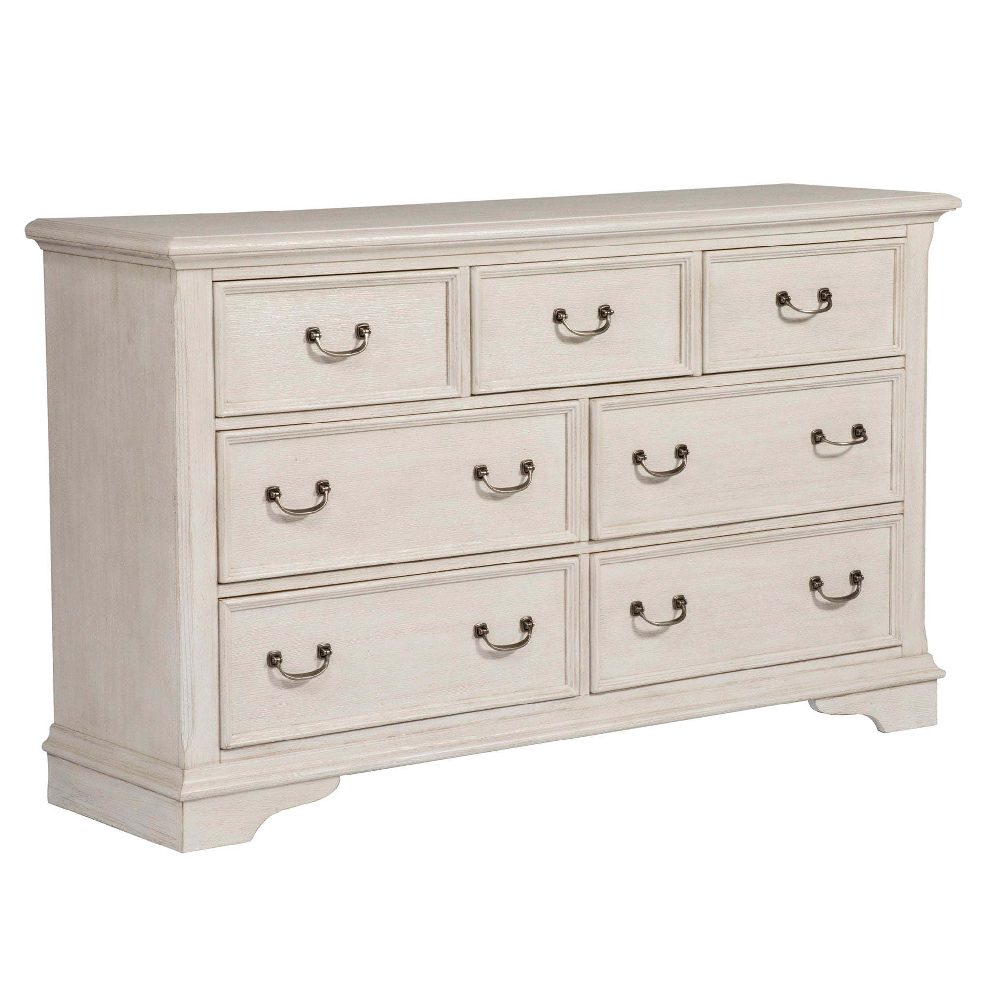Liberty Furniture Bayside - 7 Drawer Dresser - White | Meri Furniture