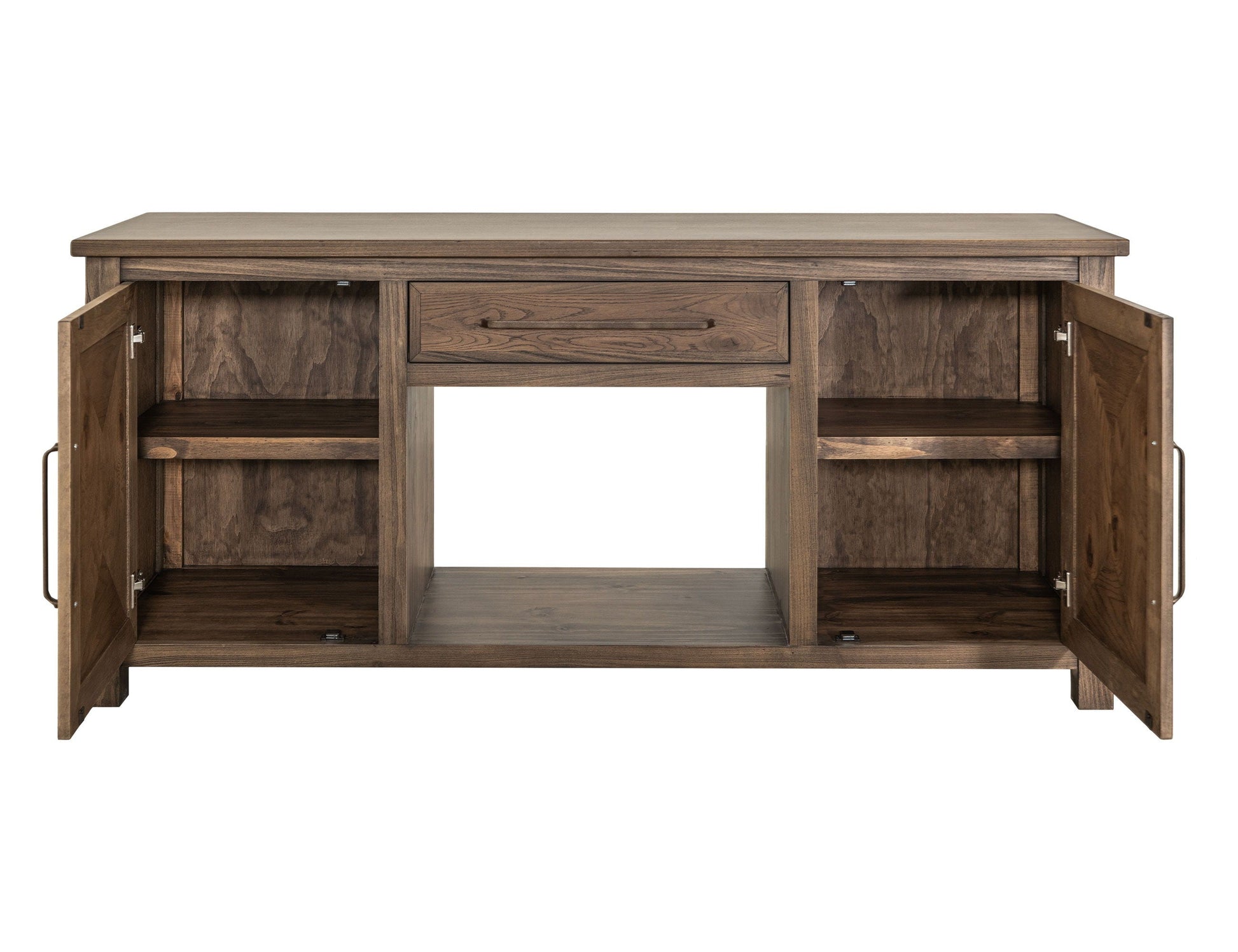 International Furniture Direct Novus Lodge - Console - Brown | Meri Furniture