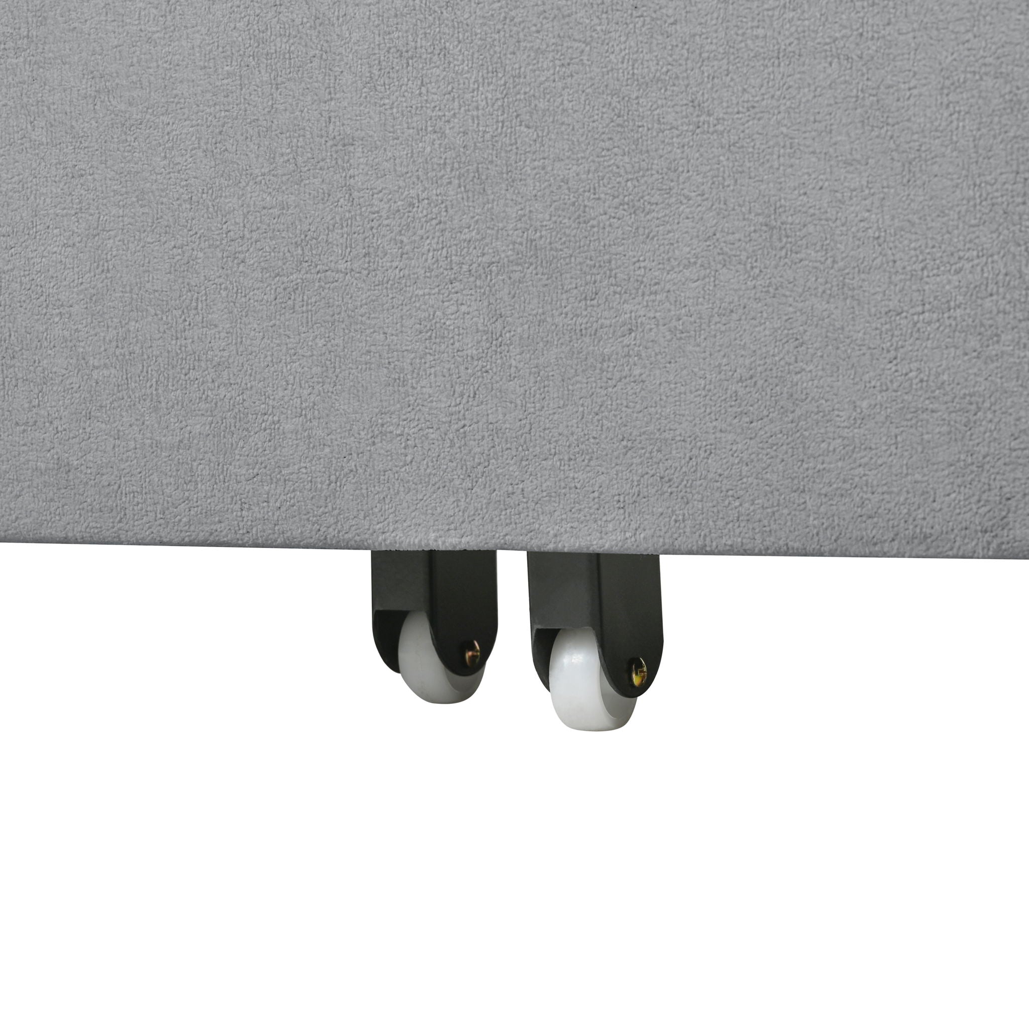 Modern Convertible Sleeper Sofa Bed With Pull-Out Queen Design, Side Storage & Thick Cushions