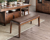 Wichita - Bench - Distressed Dark Oak