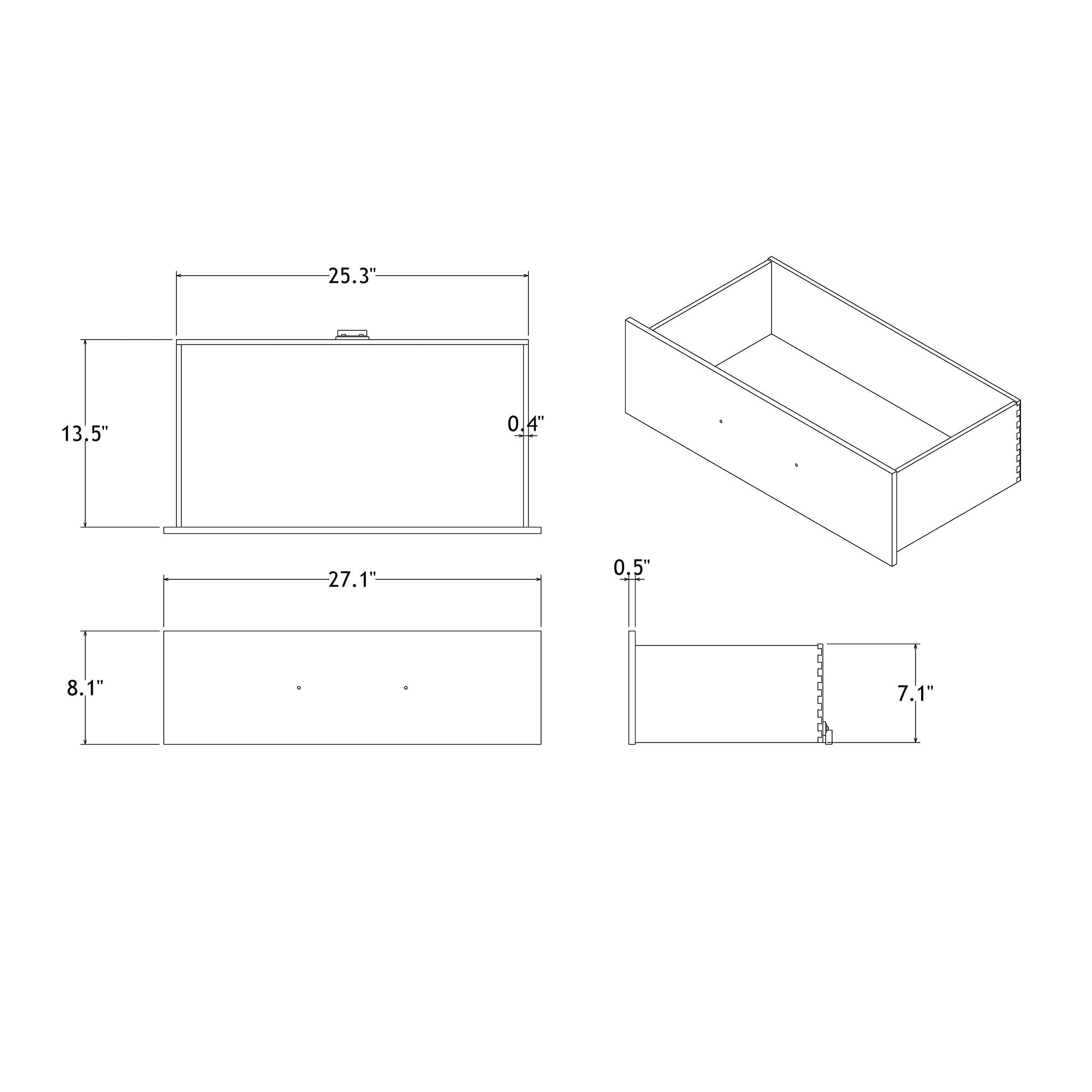 Adelaide - Dresser With Sleek Finish And Drawer Pulls