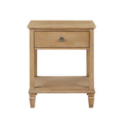 Victoria - Bedside Table With Drawer And Shelf