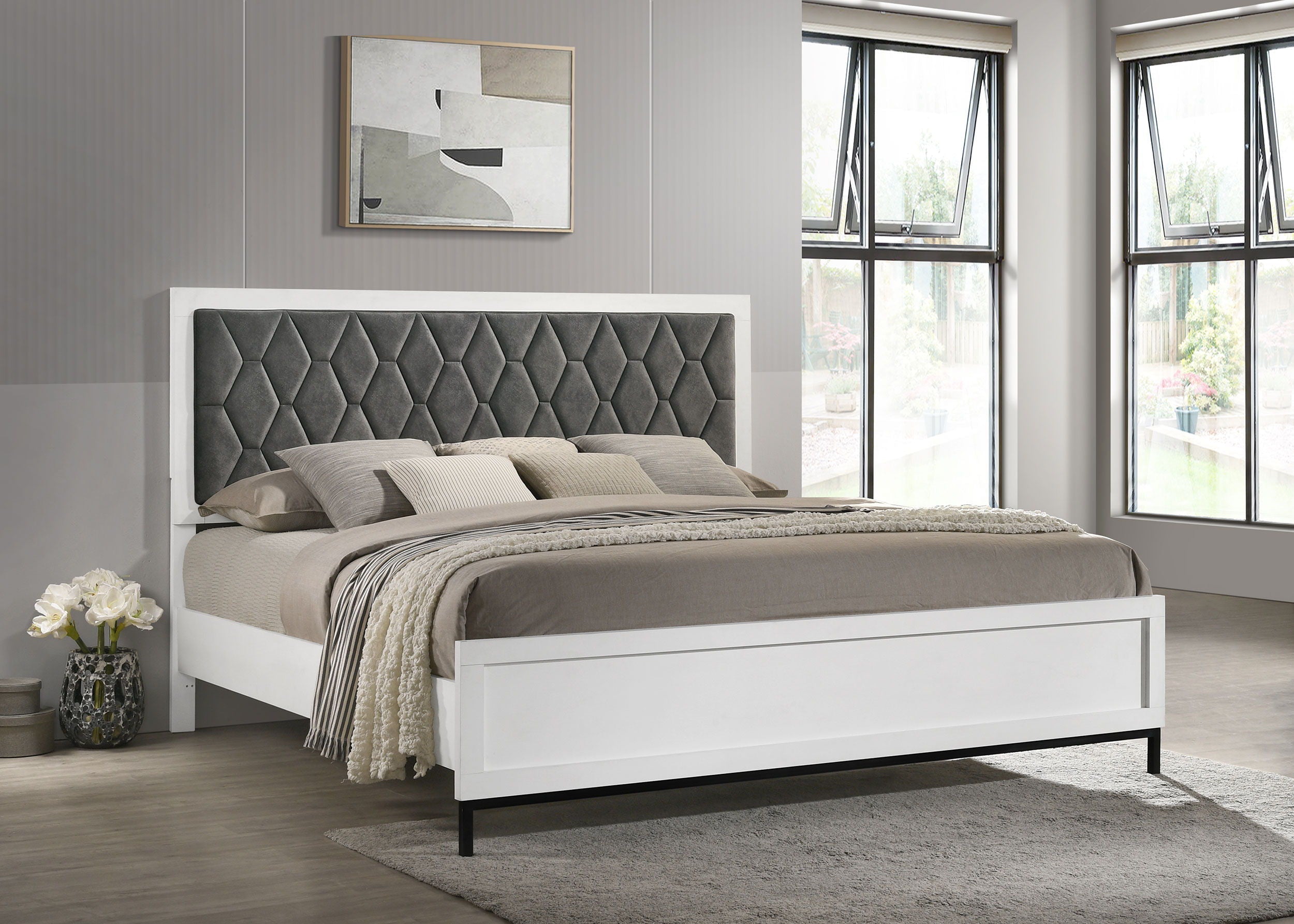 Coaster Fine Furniture Sonora - Upholstered Panel Bed | Meri Furniture