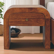Mini Darcy - Nightstand With Curved Edges
