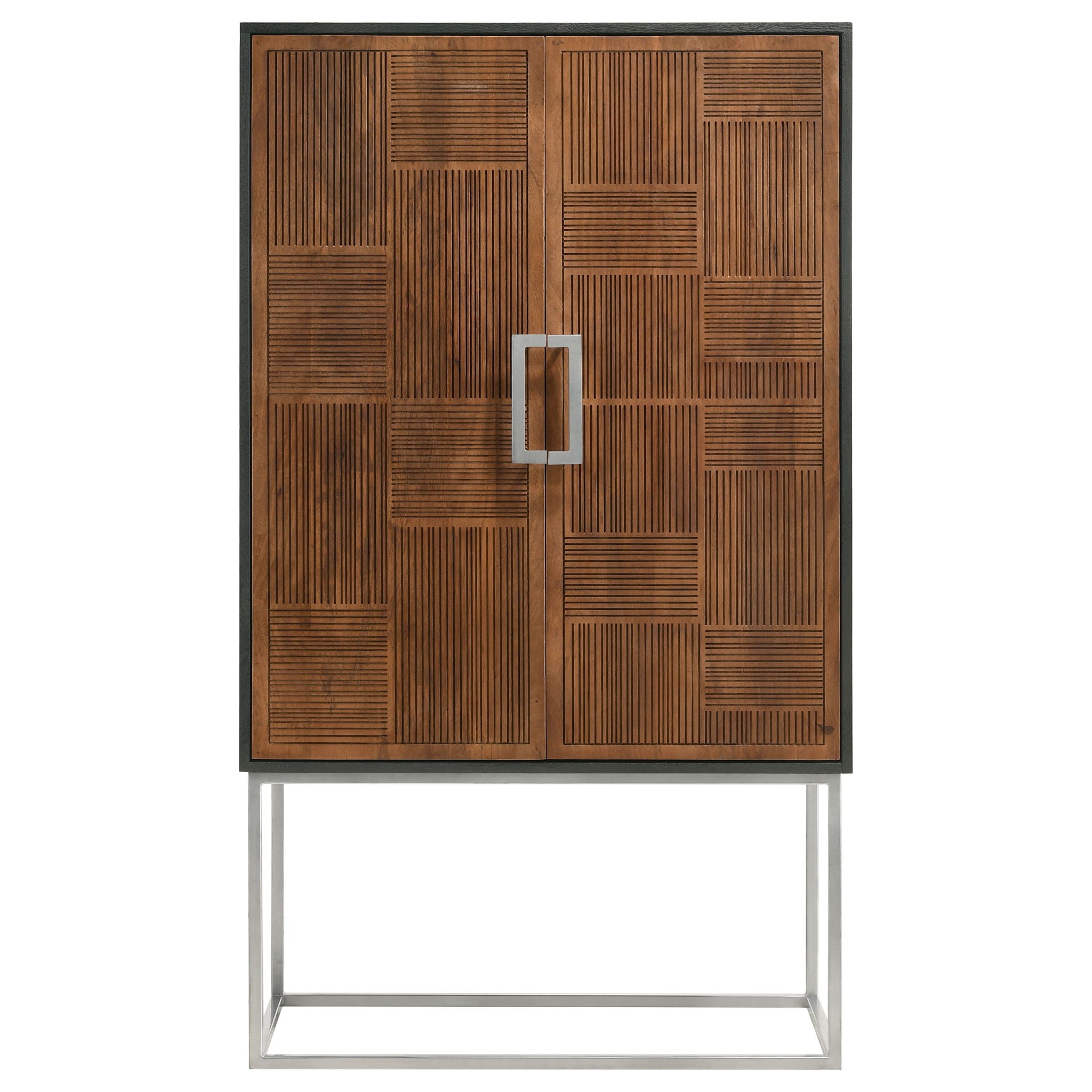Washoe - 2 Door Bar Cabinet - Walnut
