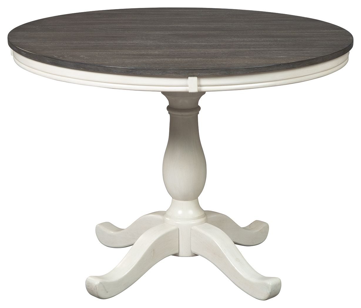 Signature Design by Ashley® Nelling - White / Brown / Beige- Dining Room Table | Meri Furniture