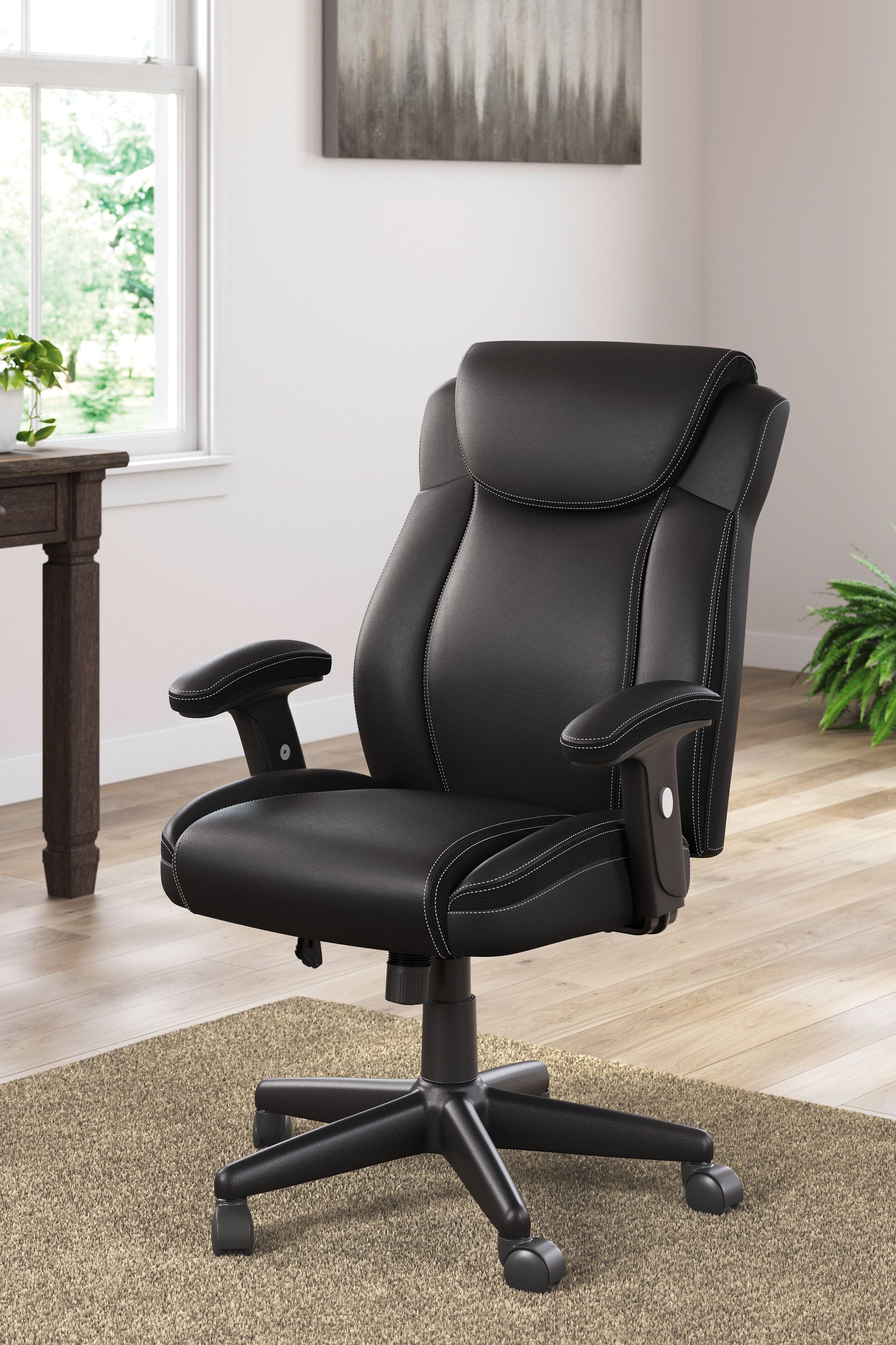 Signature Design by Ashley® Corbindale - Swivel Desk Chair | Meri Furniture