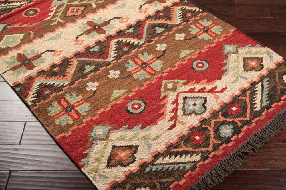 Jewel Tone Handmade Rug