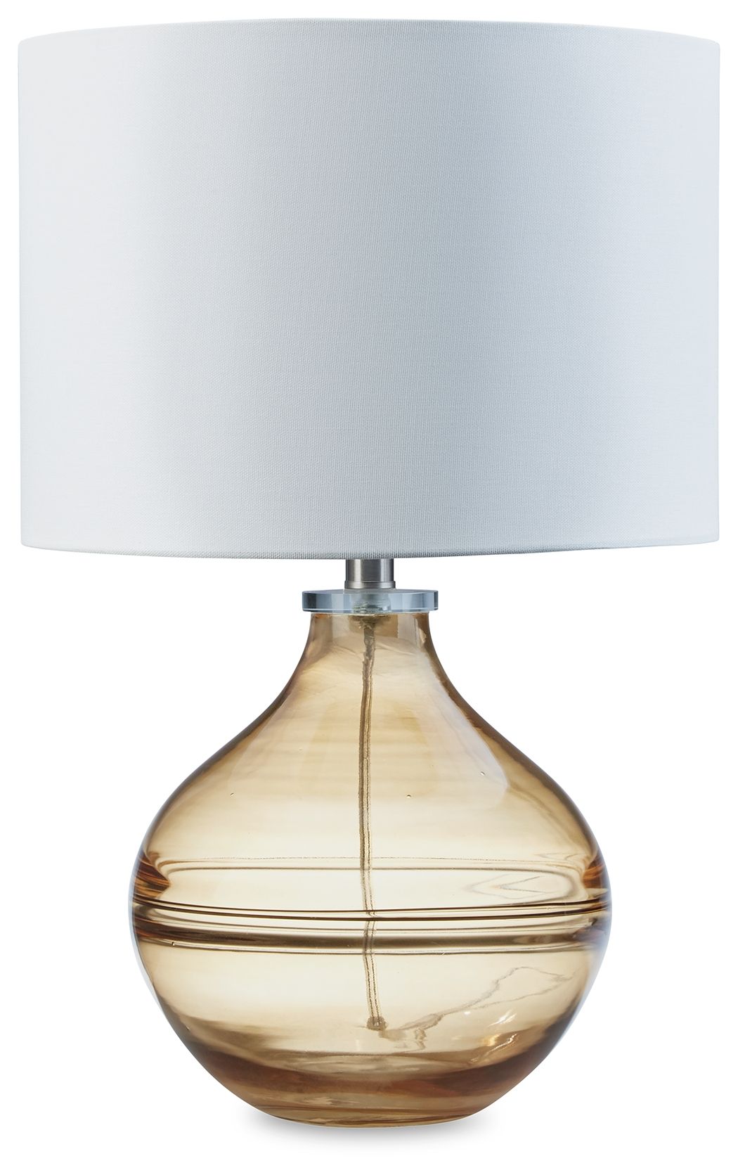 Signature Design by Ashley® Lemmitt - Glass Table Lamp | Meri Furniture