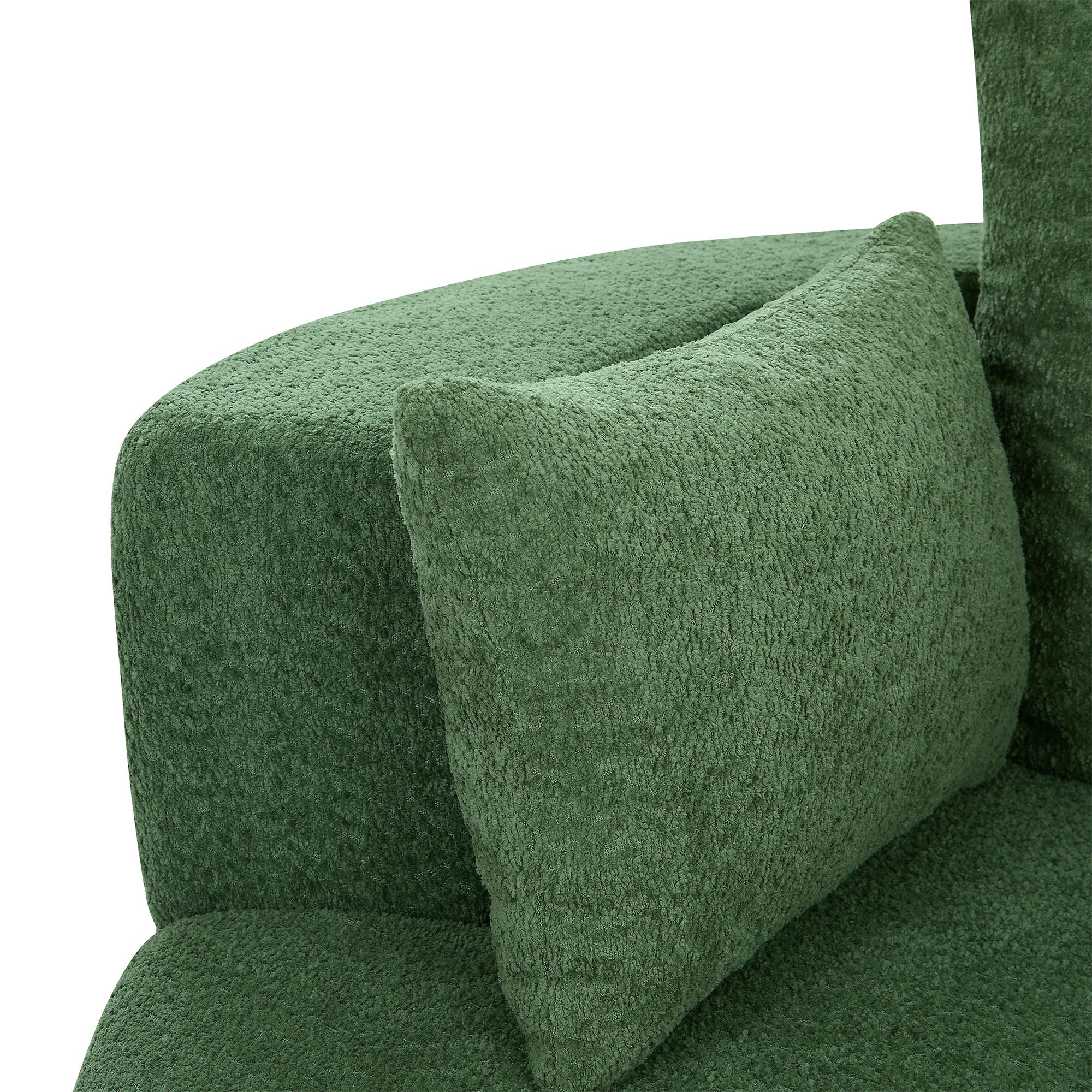 360° Swivel Accent Barrel Chair With 3 Removable Pillows For Living Room