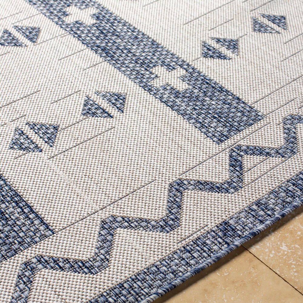 Tuareg Machine Woven Rug