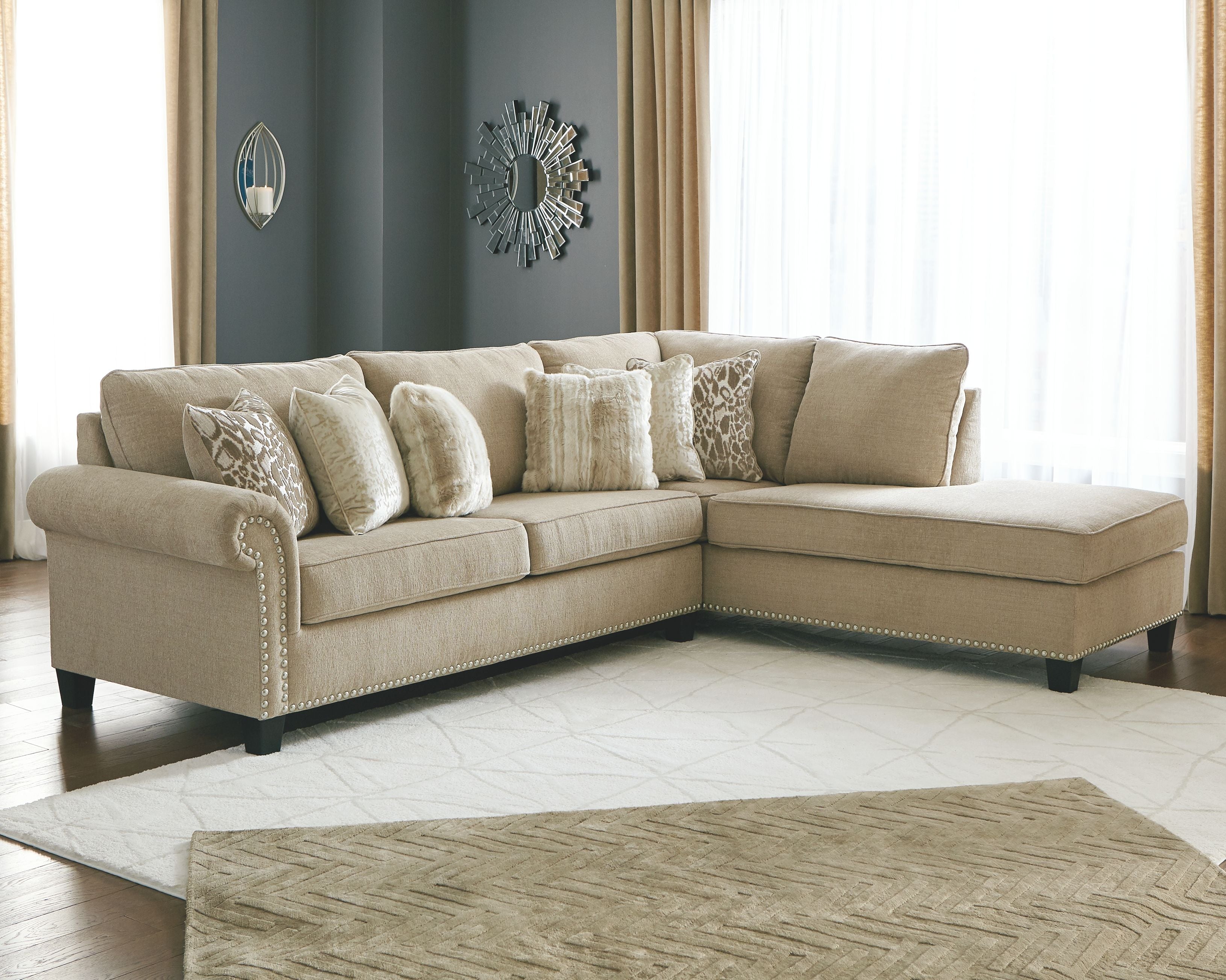 Signature Design by Ashley® Dovemont - Sectional | Meri Furniture