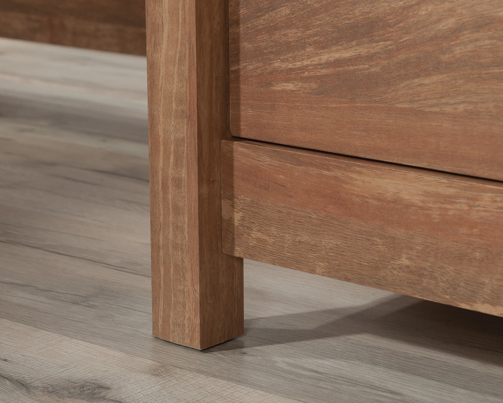 L-Shaped Desk with 6 Storage Drawers