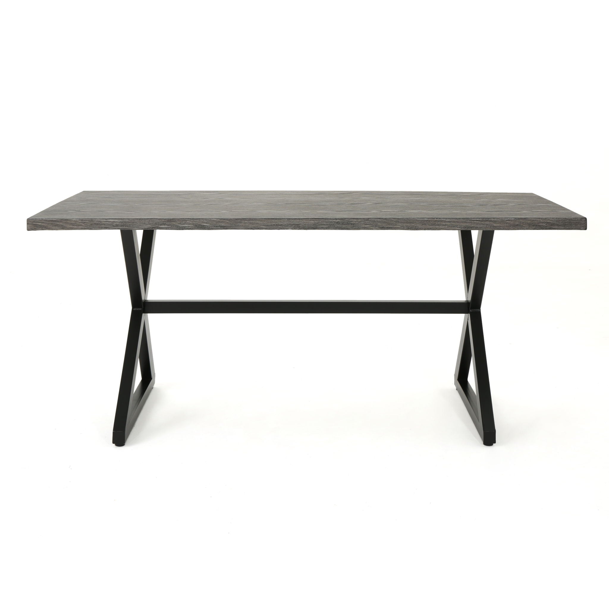 Rolando - Outdoor Aluminum Dining Table With Steel Frame