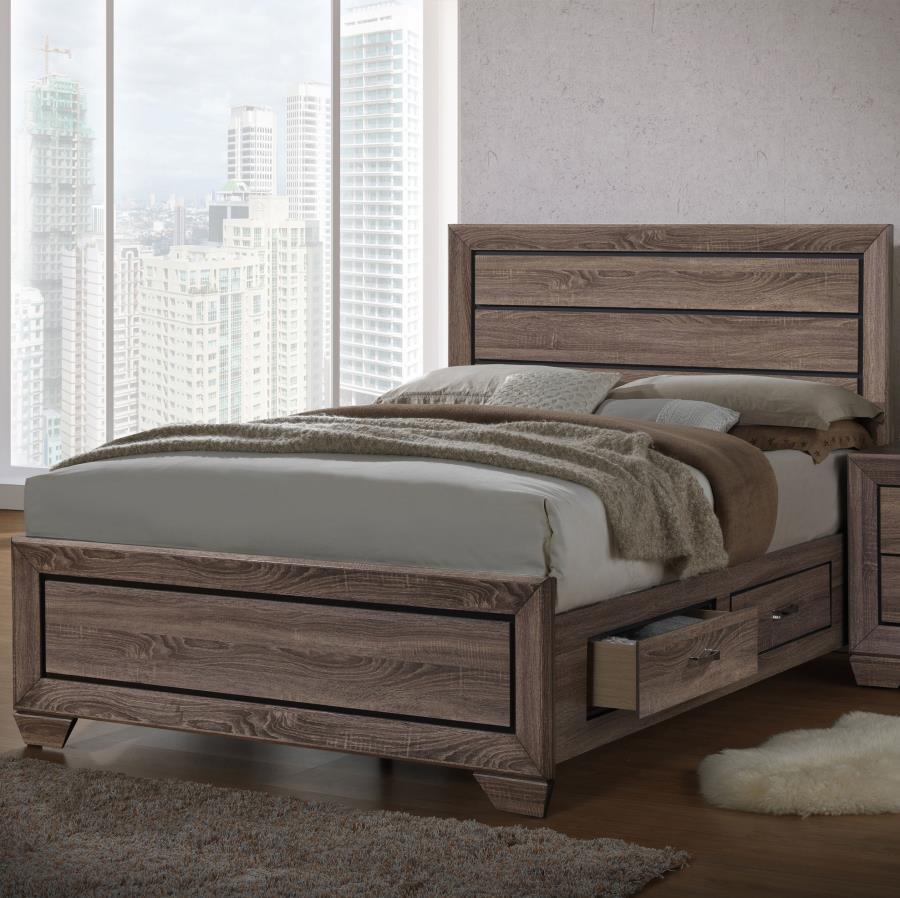 Coaster Fine Furniture Kauffman - Wood Storage Panel Bed | Meri Furniture