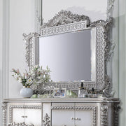 ACME Valkyrie - Mirror - PU, Light Gold & Gray Finish | Meri Furniture