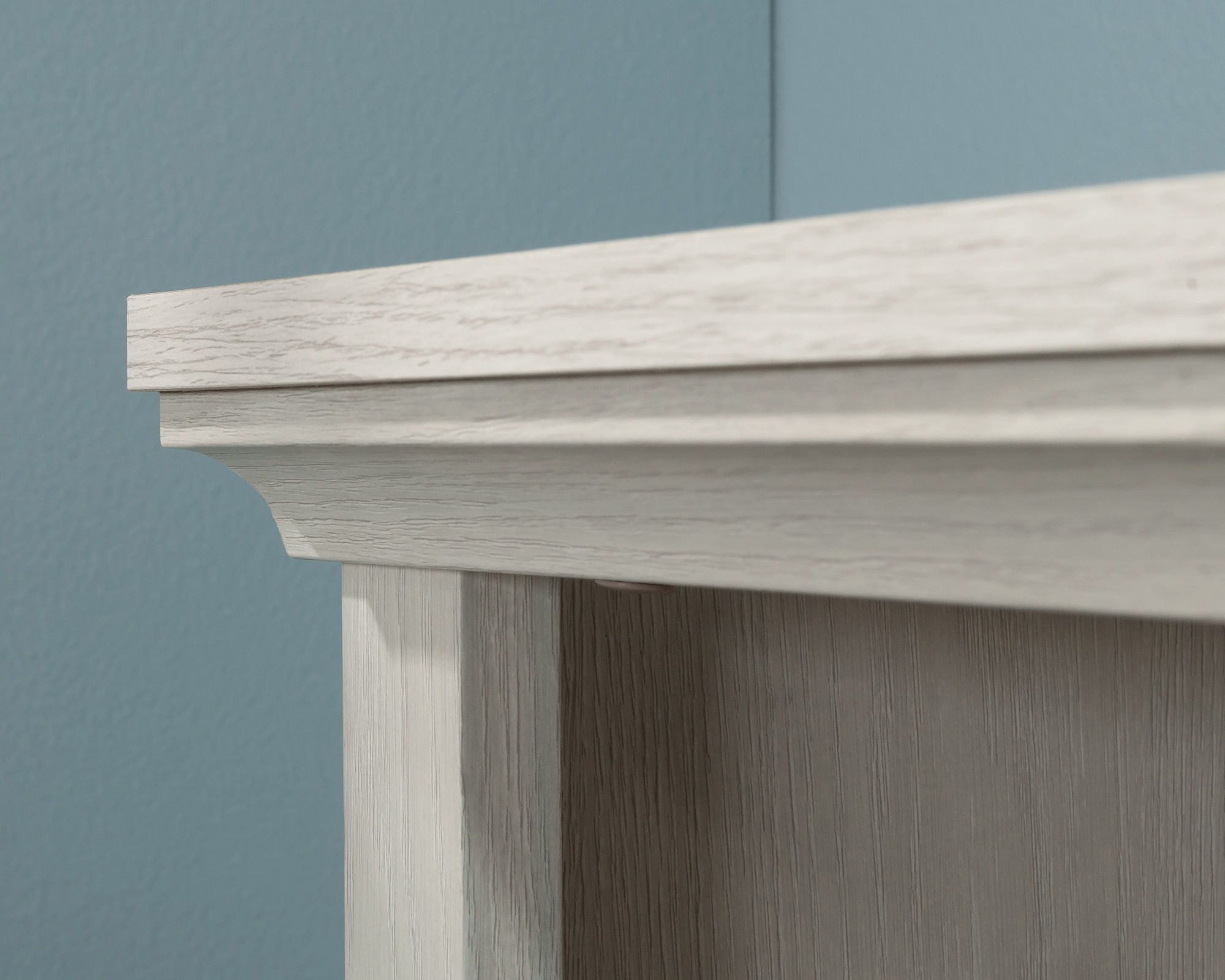 3-Shelf Display Bookcase in Glacier Oak