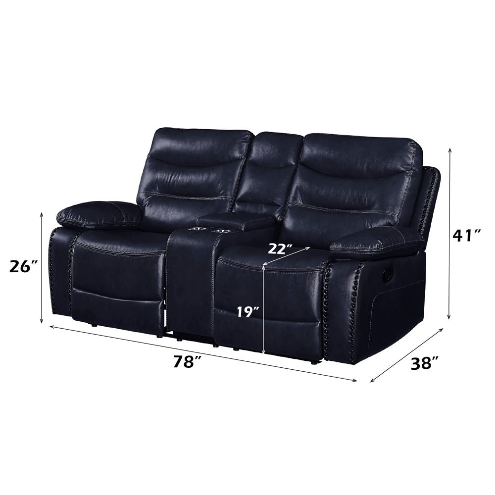 Aashi - Loveseat w/Console (Motion)