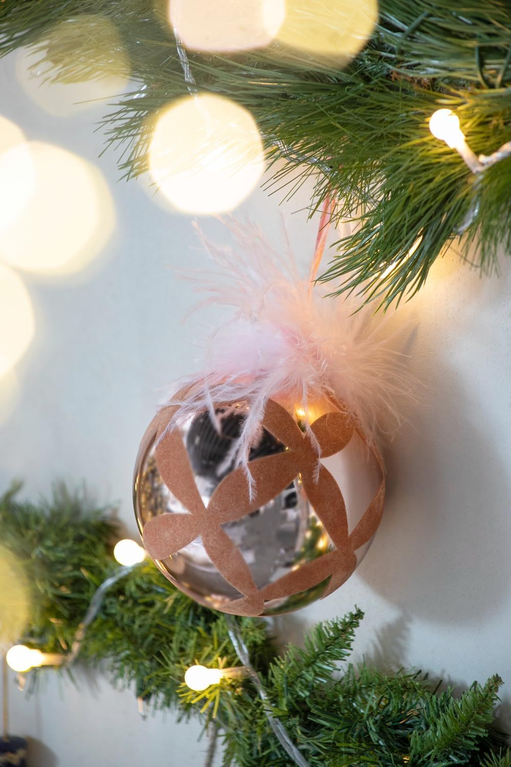 Christmas Ball Ornaments, Decorative Hanging Ball Tree Ornaments For Holiday Party Decorations