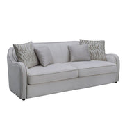 Mahler - Sofa With 4 Pillows - Beige Linen