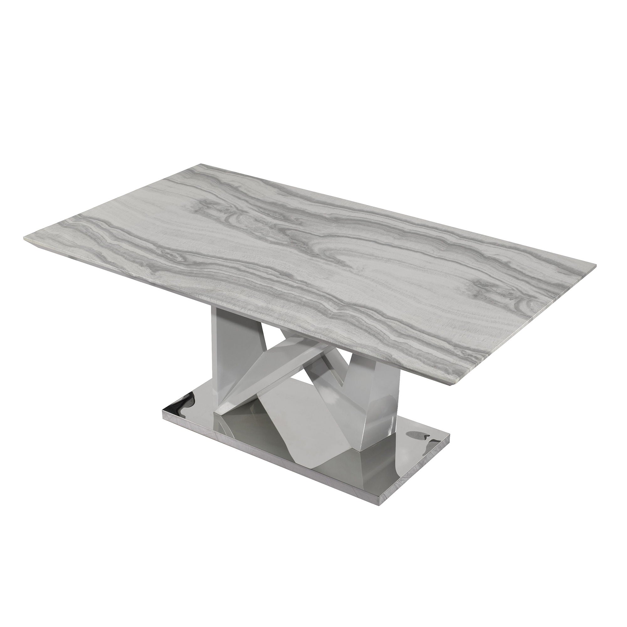 Caroline - Dining Table - Gray