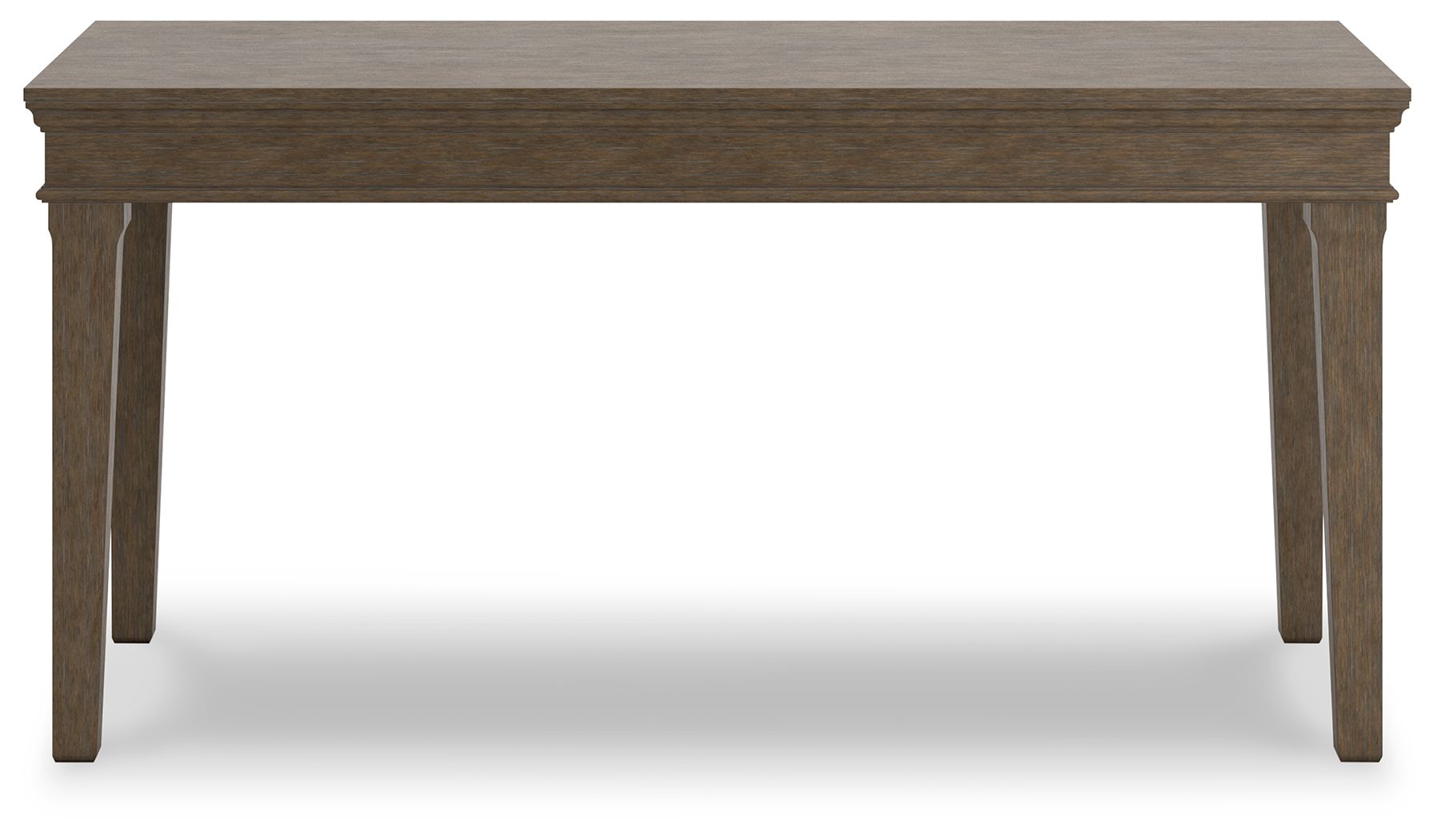 Signature Design by Ashley® Janismore - Weathered Gray - Home Office Desk | Meri Furniture