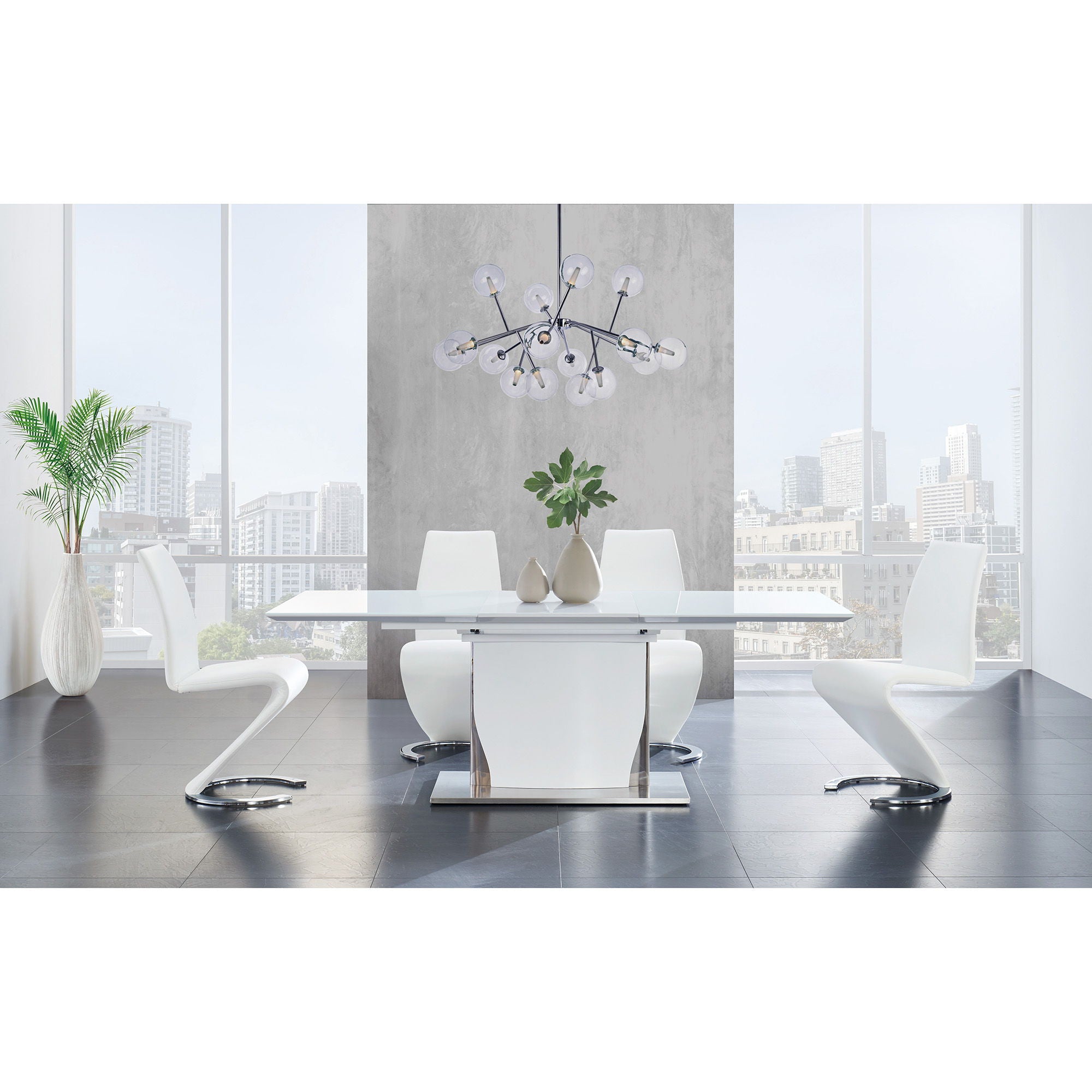 Audi - Dining Table - White